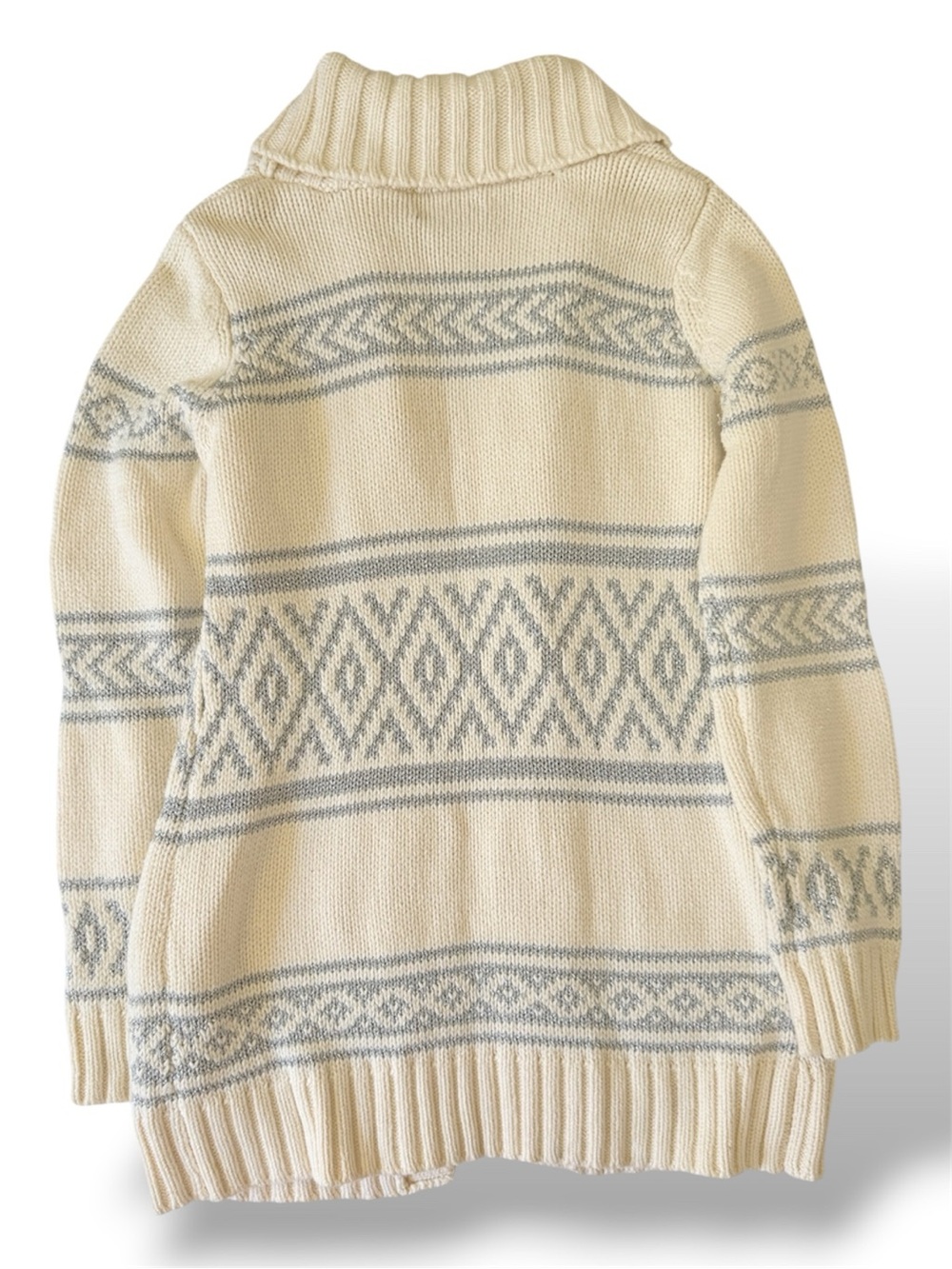 Girls’ Pattern Cardigan - Picture 2 of 4